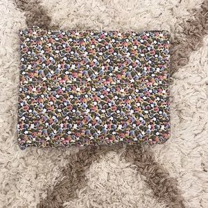 Vintage Floral Cosmetic Bag